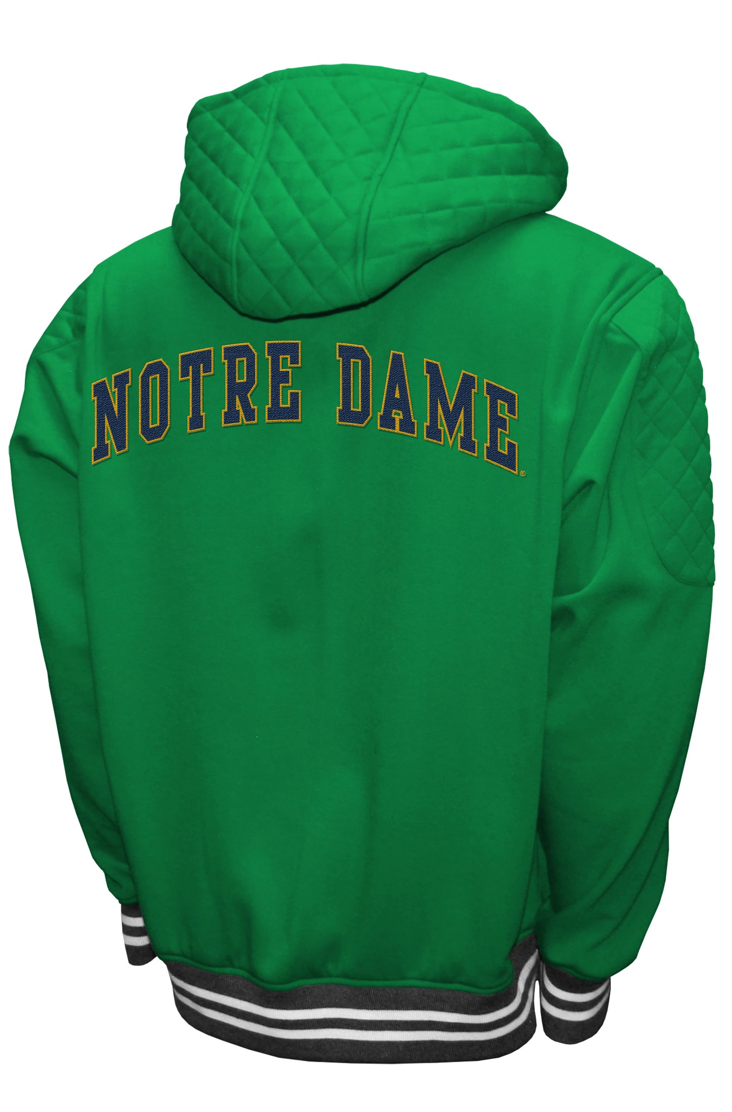 Notre Dame Fighting Irish Franchise Club Grind Hooded Jacket - Green