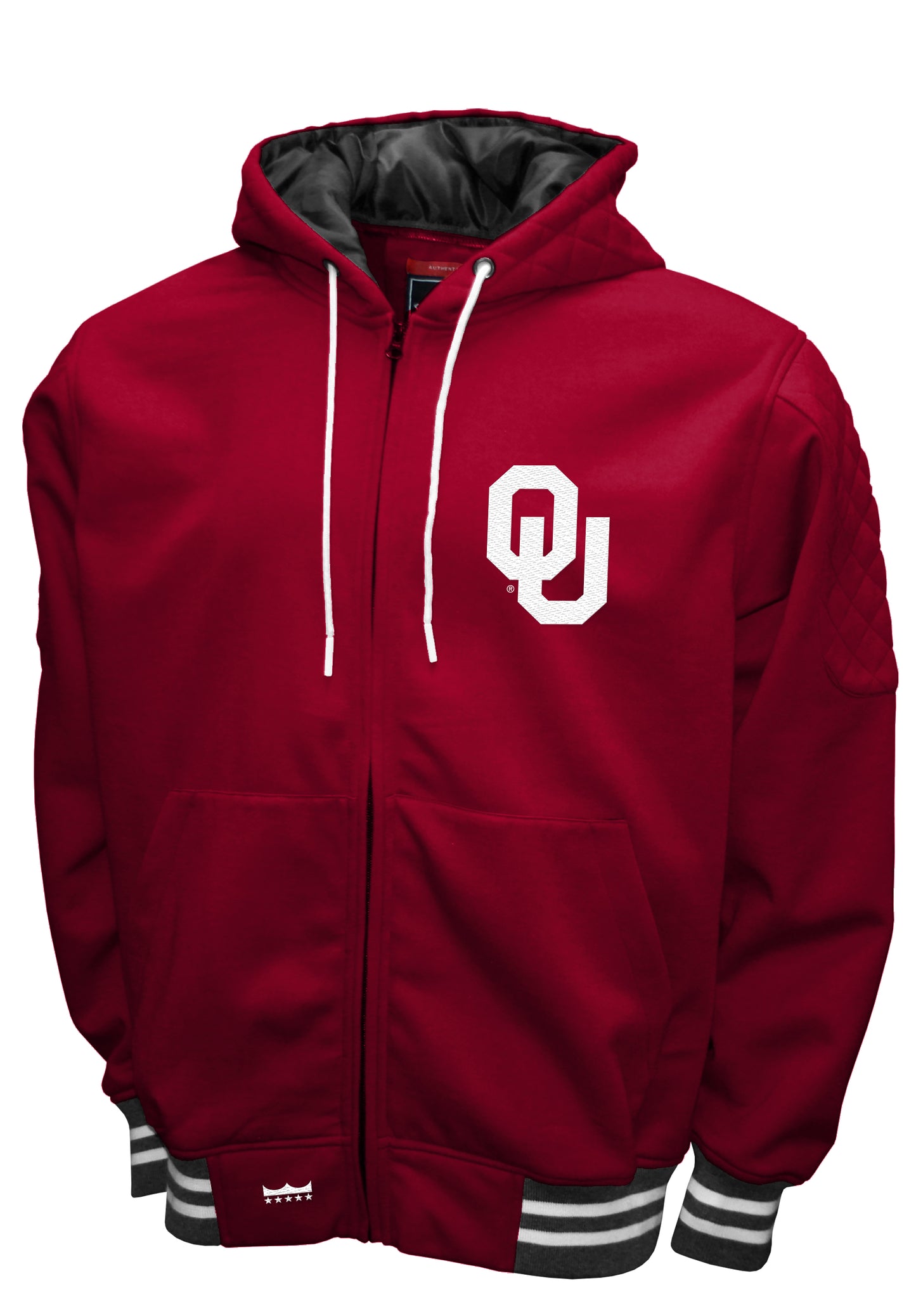 Oklahoma Sooners Franchise Club Grind Hooded Jacket - Red