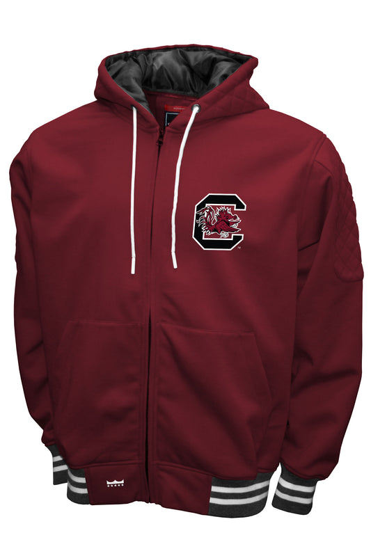 South Carolina Gamecocks Franchise Club Grind Hooded Jacket - Garnet