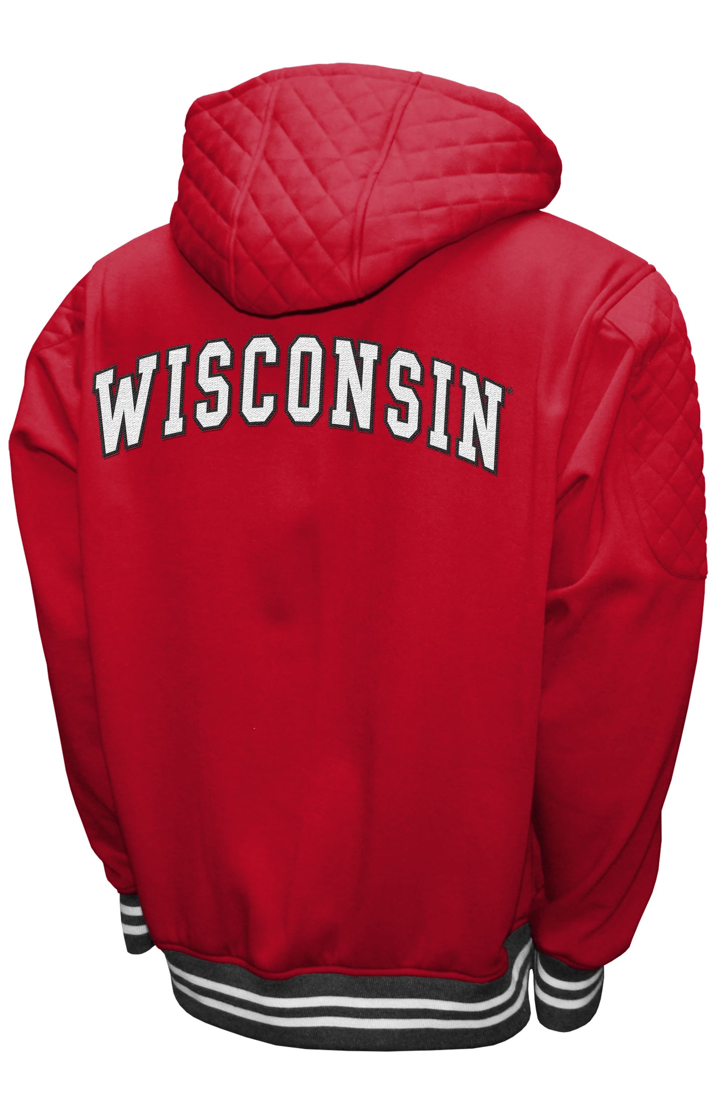 Wisconsin Badgers Franchise Club Grind Hooded Jacket - Red