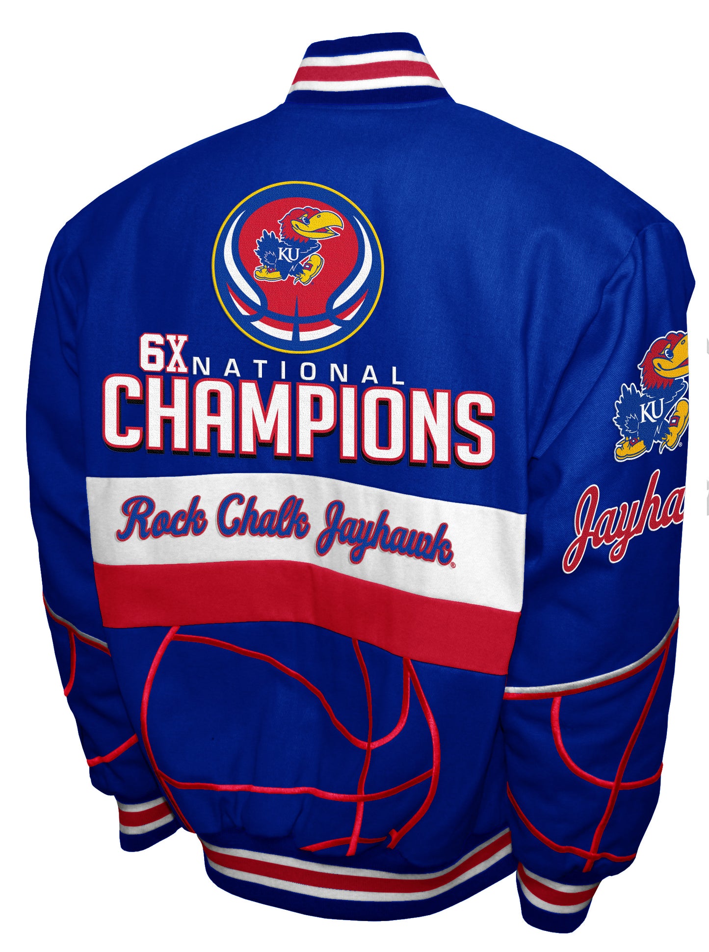 Kansas Jayhawks Franchise Club 6-Time Commemorative Twill Jacket