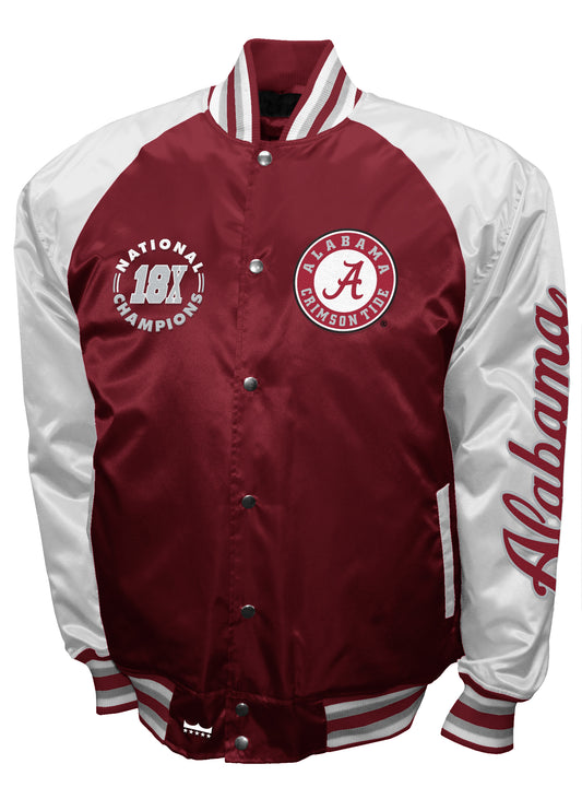 Alabama Crimson Tide Franchise Club Commemorative Satin Jacket