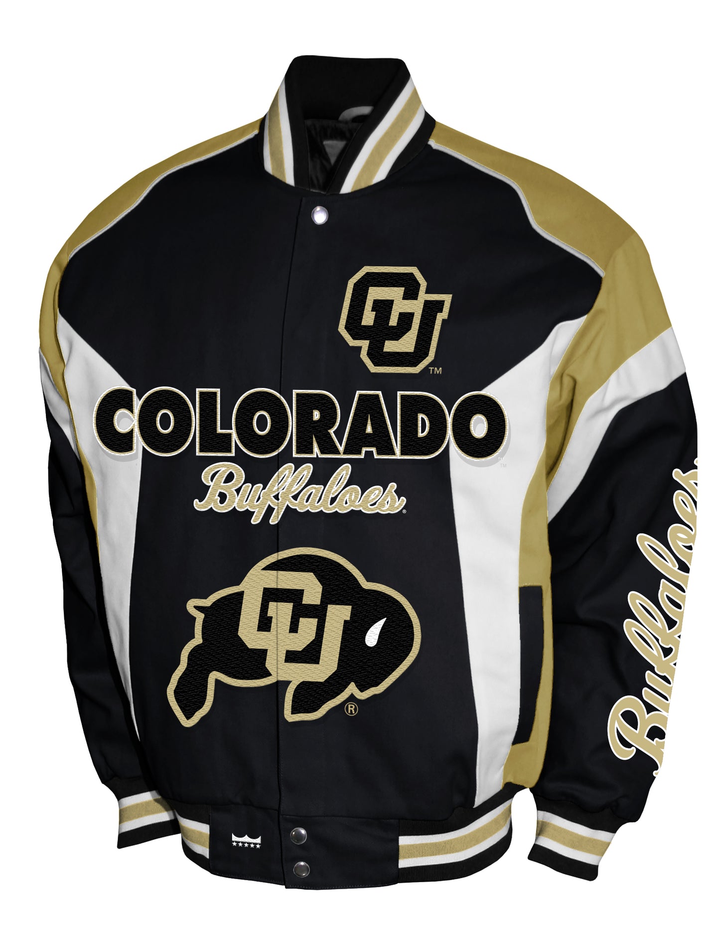 Colorado Buffaloes Franchise Club Driven Twill Jacket - Black