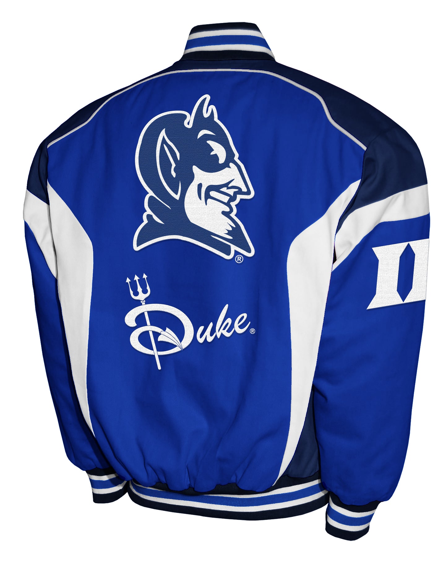 Duke Blue Devils Franchise Club Driven Twill Jacket - Blue
