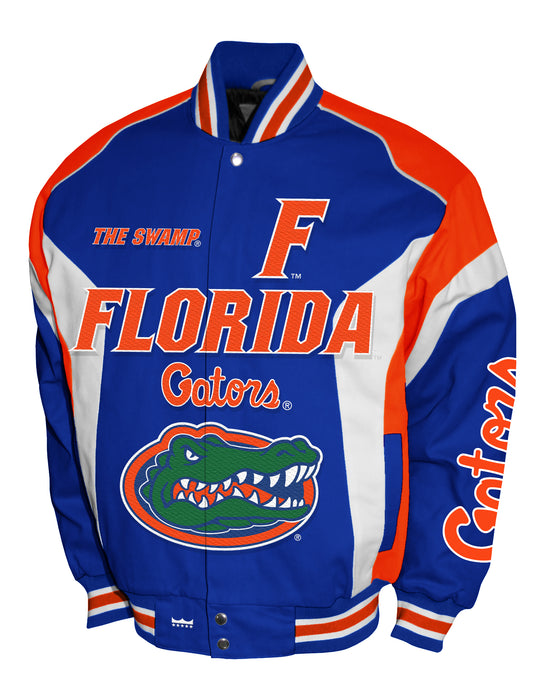 Florida Gators Franchise Club Driven Twill Jacket - Blue