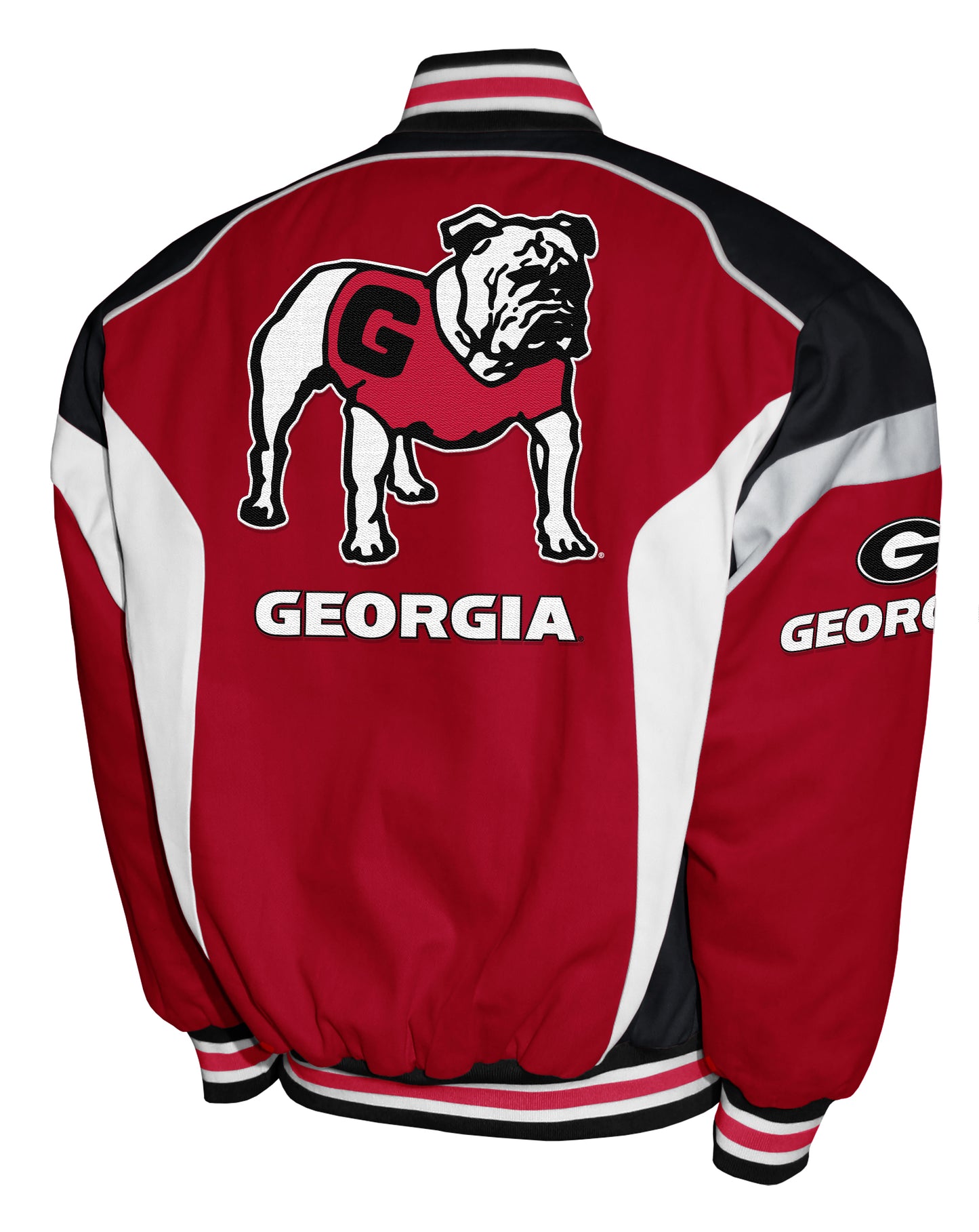 Georgia Bulldogs Franchise Club Driven Twill Jacket - Red