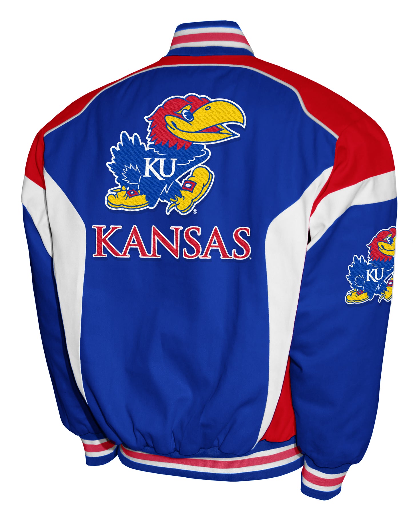Kansas Jayhawks Franchise Club Driven Twill Jacket - Blue