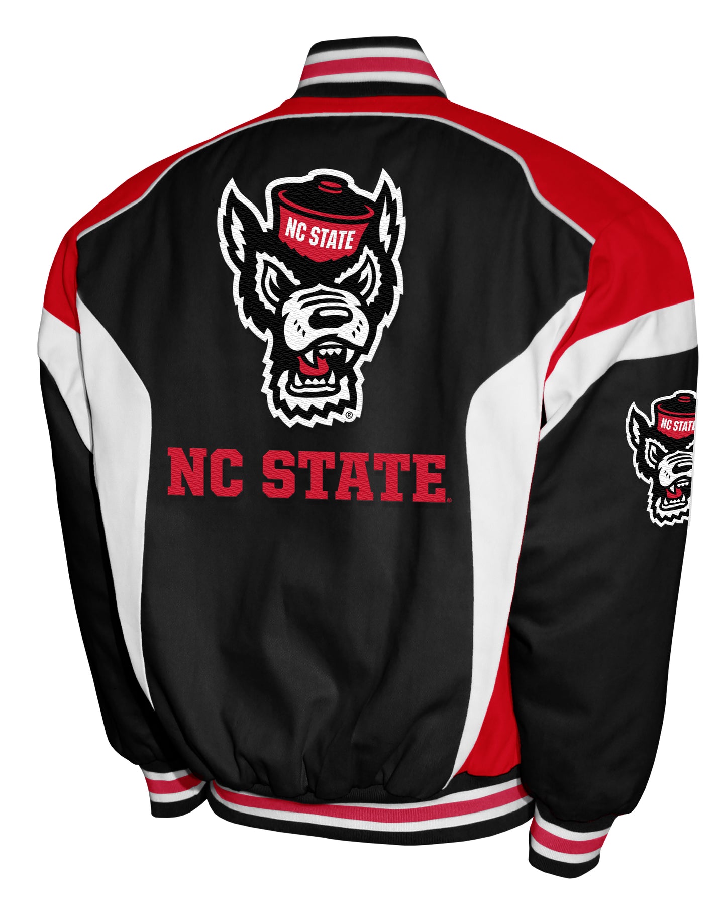 NC State Wolfpack Franchise Club Driven Twill Jacket - Black