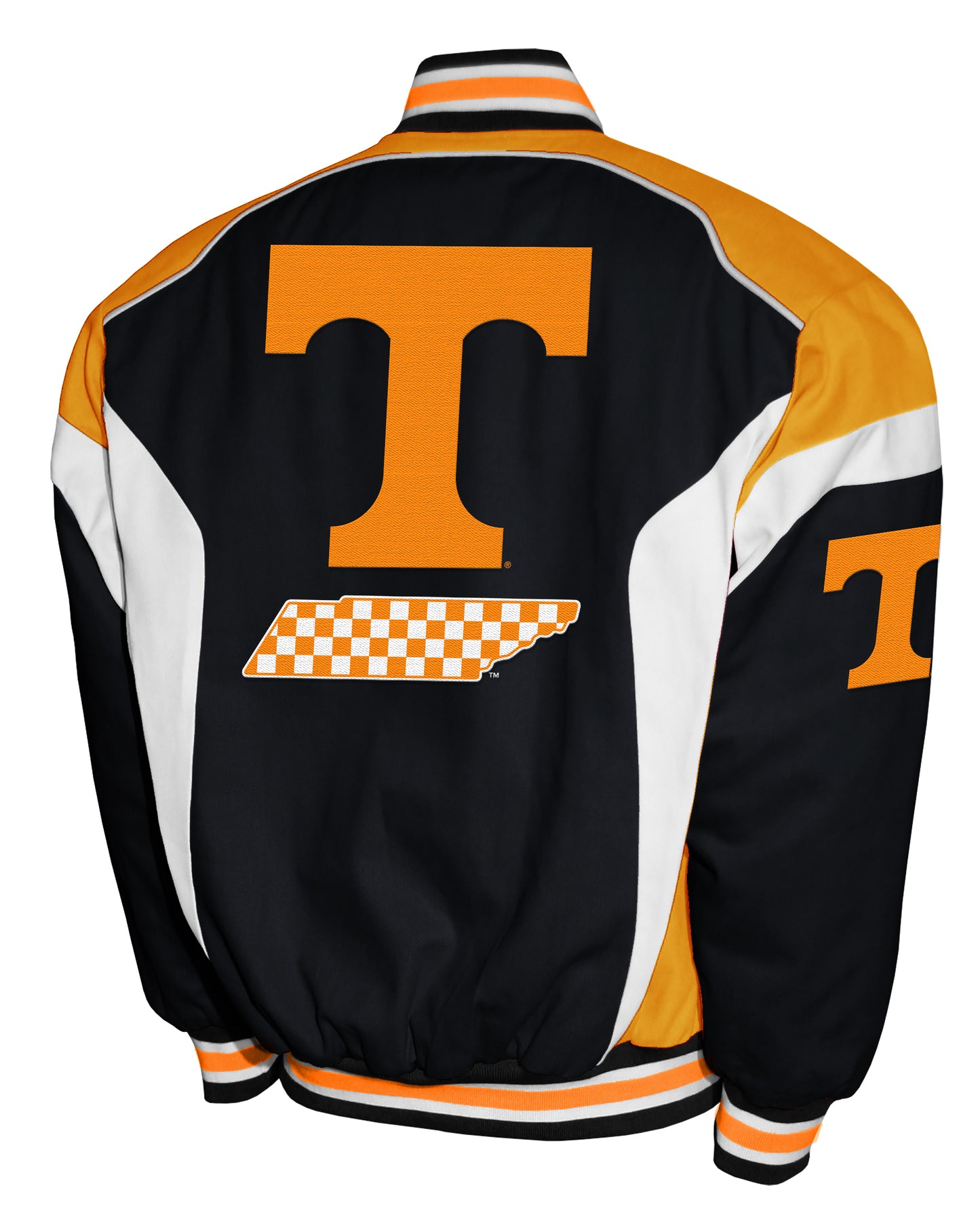 Tennessee Volunteers Franchise Club Driven Twill Jacket - Black
