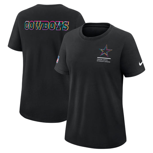 Dallas Cowboys Nike Women's 2025 Crucial Catch Team Performance T- Shirt