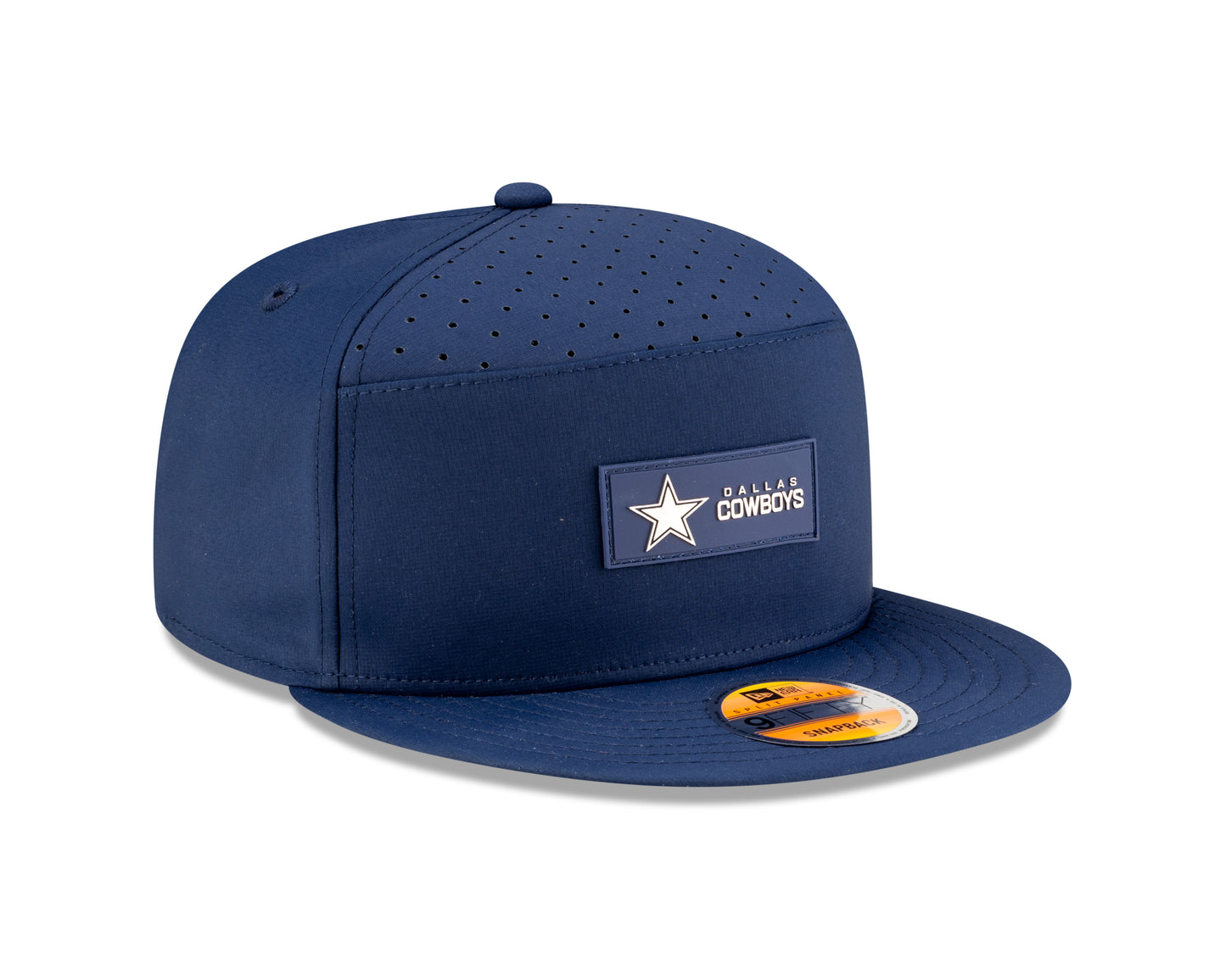 Dallas Cowboys New Era 2025 Sideline Split Panel 9FIFTY Snapback Hat -Navy