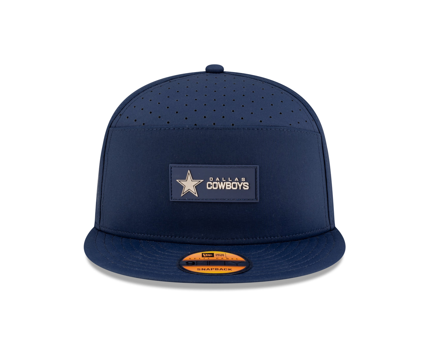 Dallas Cowboys New Era 2025 Sideline Split Panel 9FIFTY Snapback Hat -Navy
