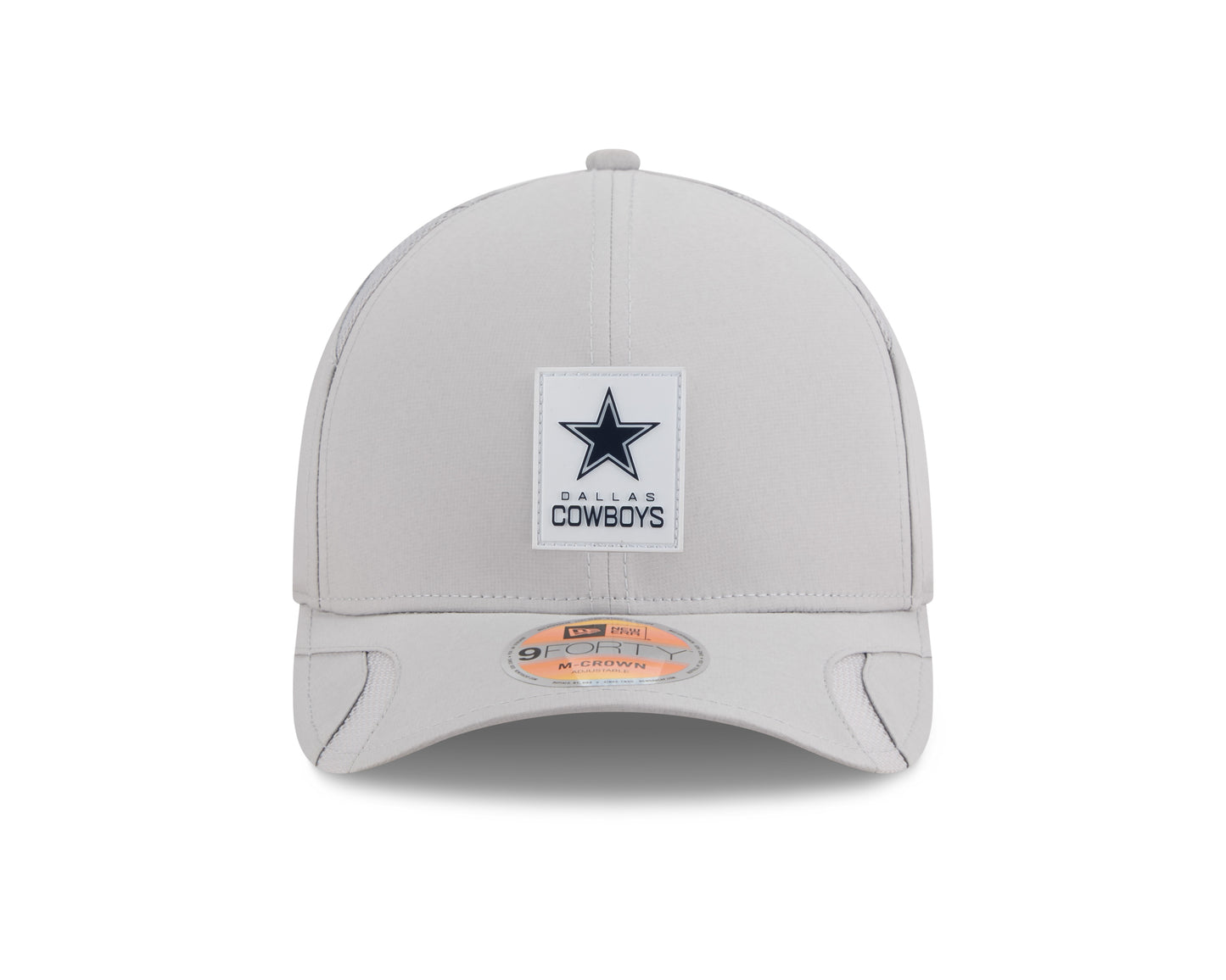 Dallas Cowboys New Era 2025 Sideline M-Crown 9FORTY Adjustable Hat - Gray