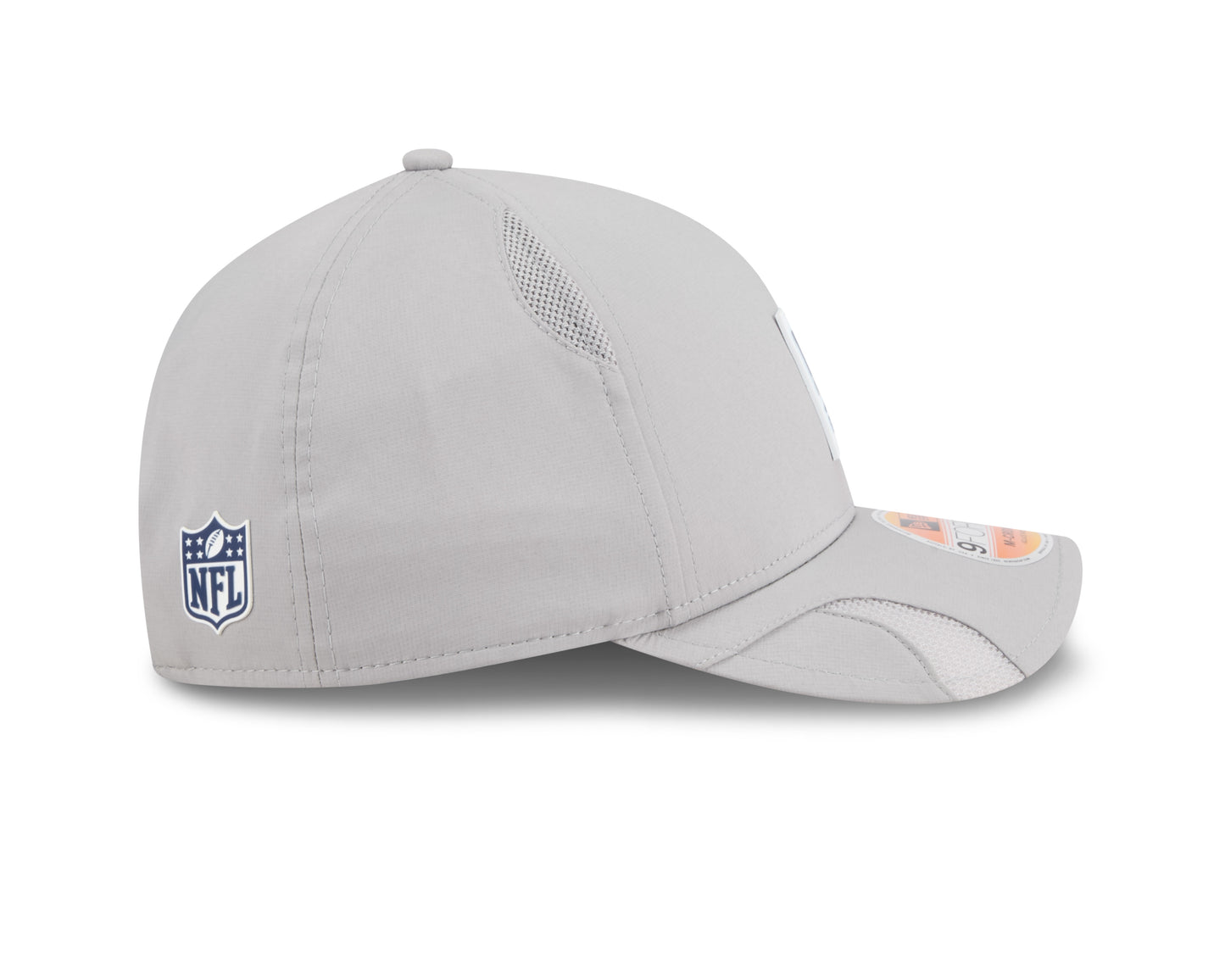 Dallas Cowboys New Era 2025 Sideline M-Crown 9FORTY Adjustable Hat - Gray