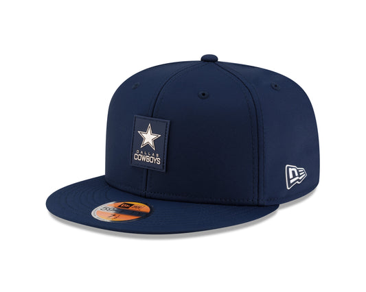 Dallas Cowboys New Era 2025 Sideline 59FIFTY Fitted Hat - Navy