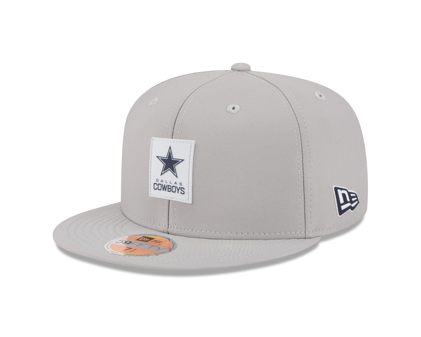 Dallas Cowboys New Era 2025 Sideline 59FIFTY Fitted Hat - Gray