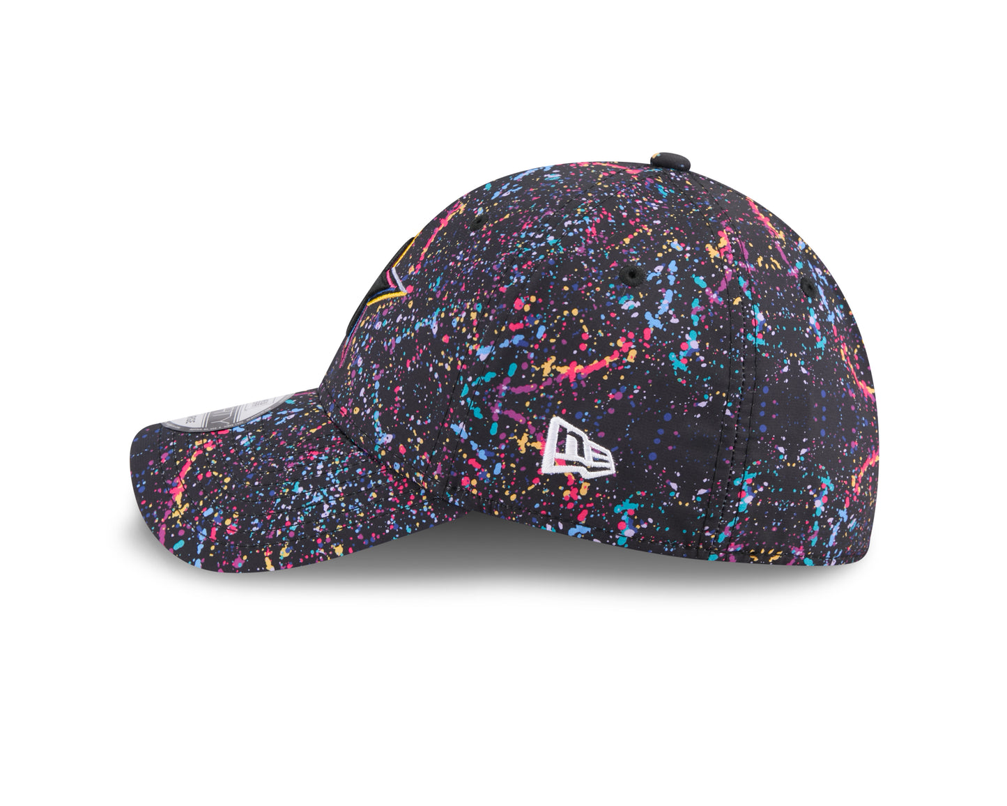Dallas Cowboys New Era 2025 Sideline Crucial Catch 39THIRTY Flex Hat - Black