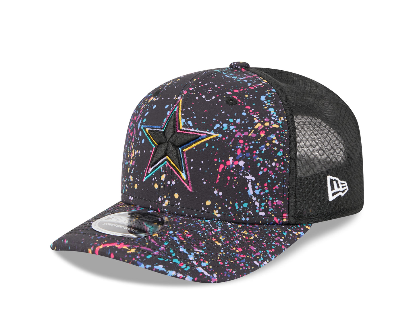 Dallas Cowboys  New Era 2025 NFL Crucial Catch 9Seventy Steretch Snapback Hat - Black