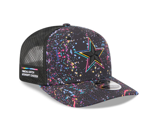 Dallas Cowboys  New Era 2025 NFL Crucial Catch 9Seventy Steretch Snapback Hat - Black