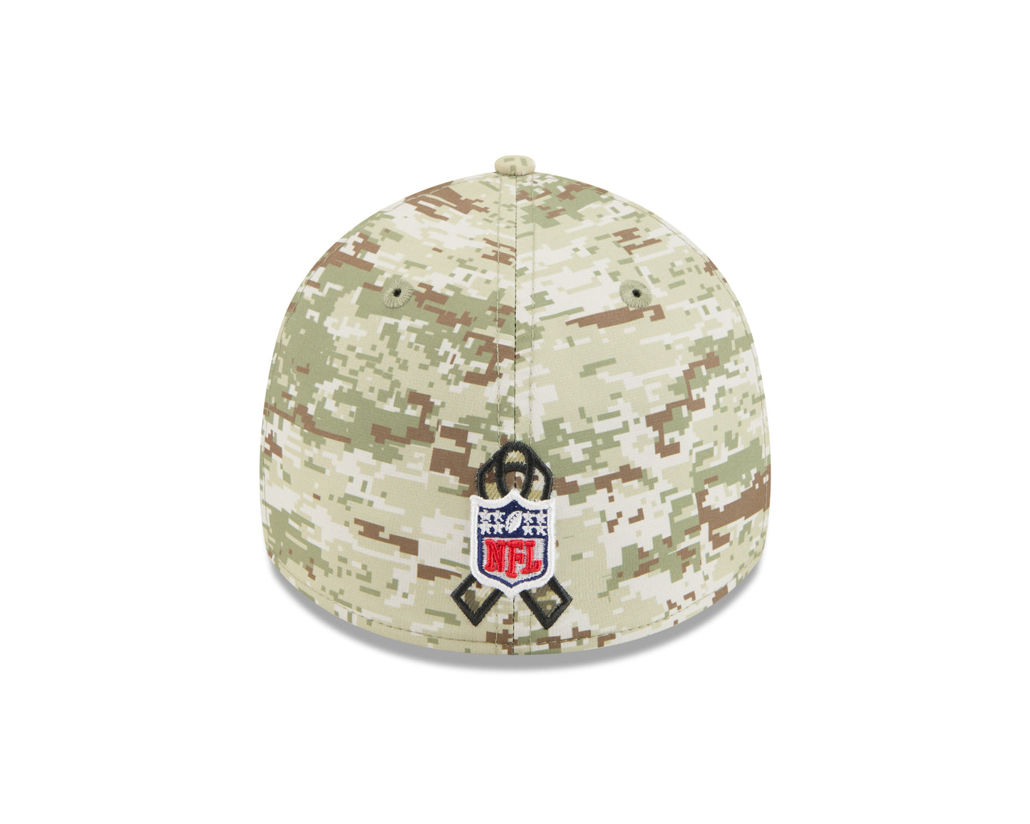 Dallas Cowboys New Era 2025 Digital Camo Salute To Service 39THIRTY Flex Hat