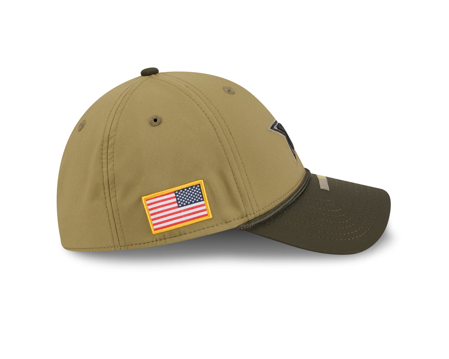 Dallas Cowboys New Era 2025 Green Salute To Service 39THIRTY Flex Hat