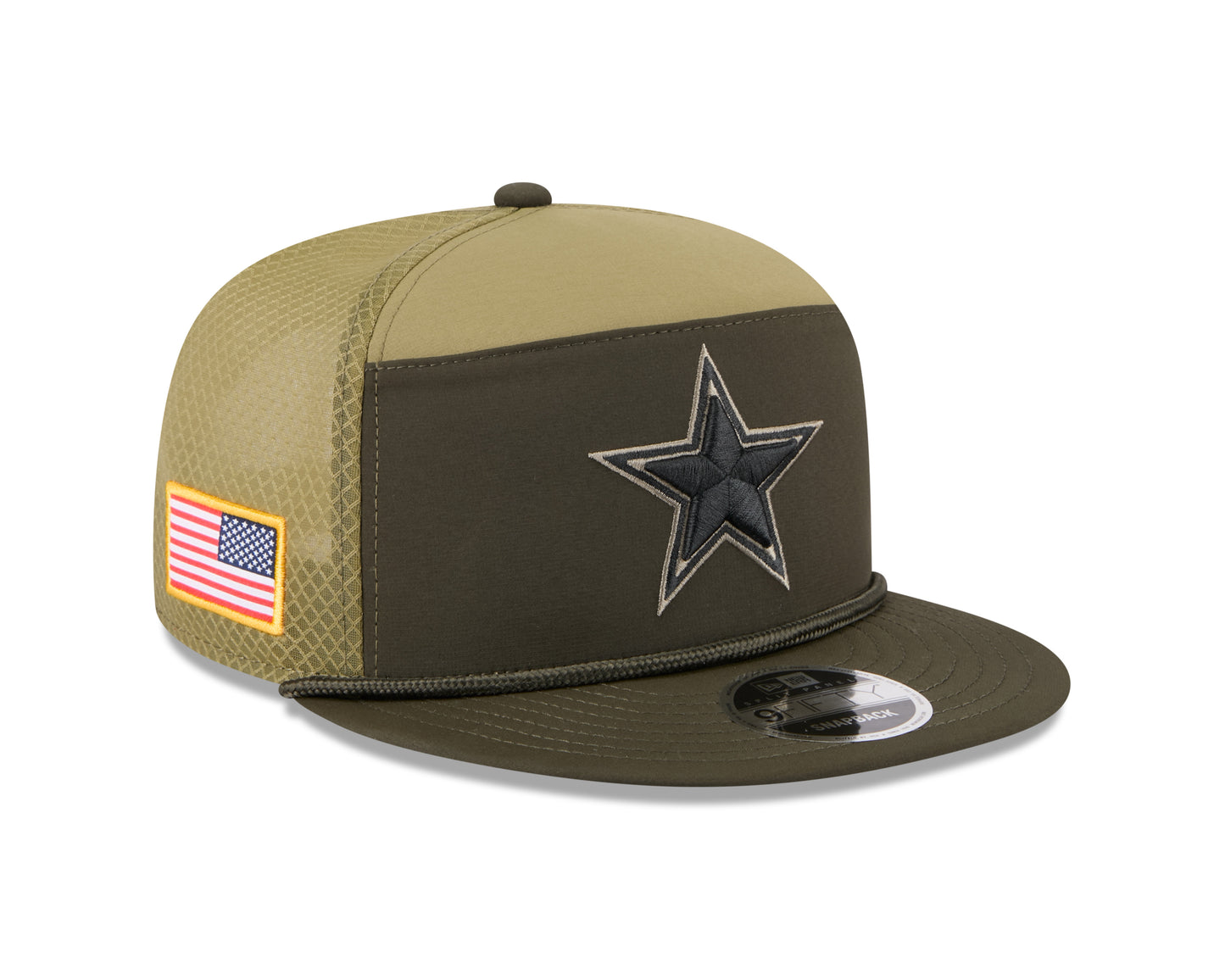 Dallas Cowboys New Era 2025 Salute To Service 9Fifty Adjustable Hat