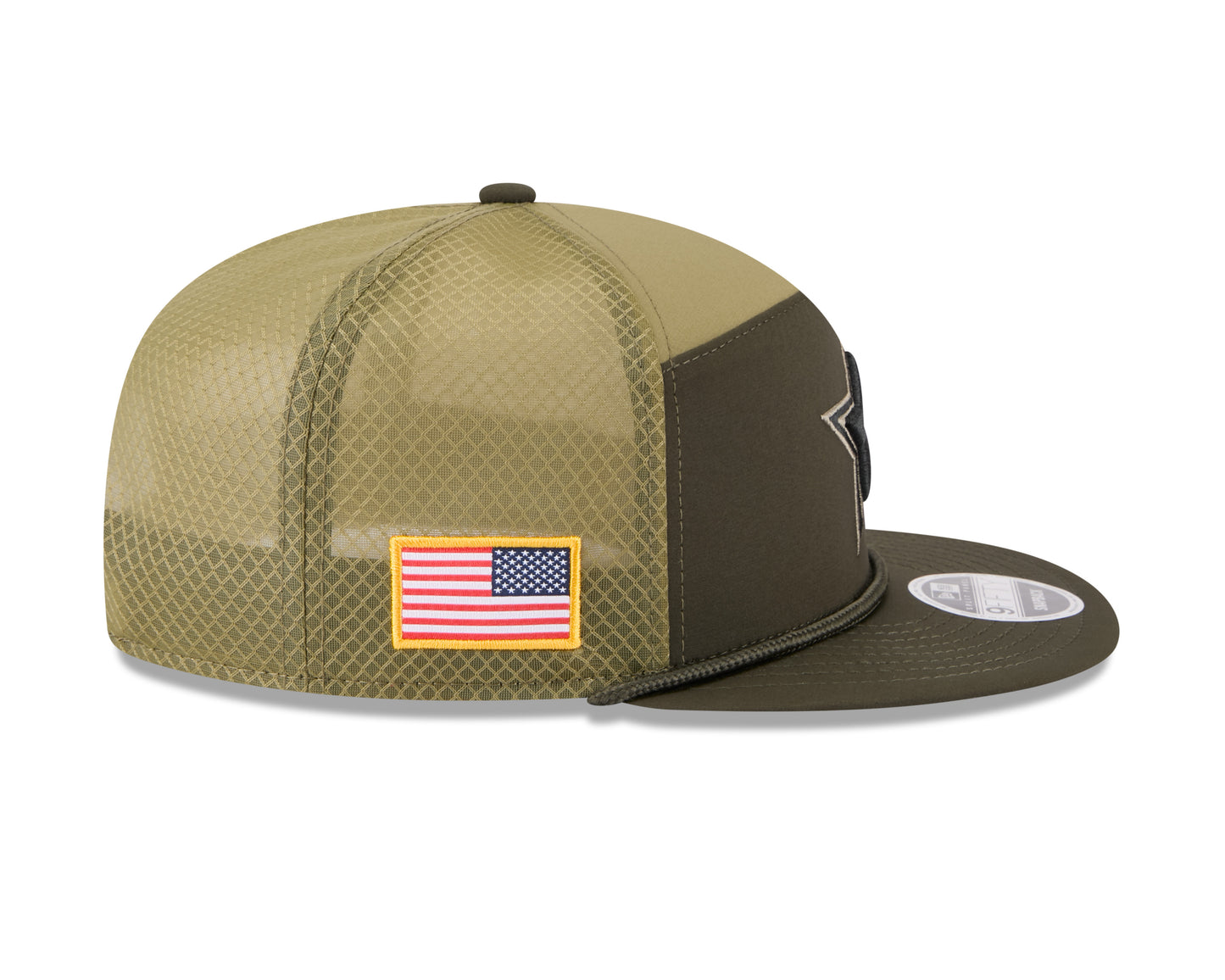 Dallas Cowboys New Era 2025 Salute To Service 9Fifty Adjustable Hat