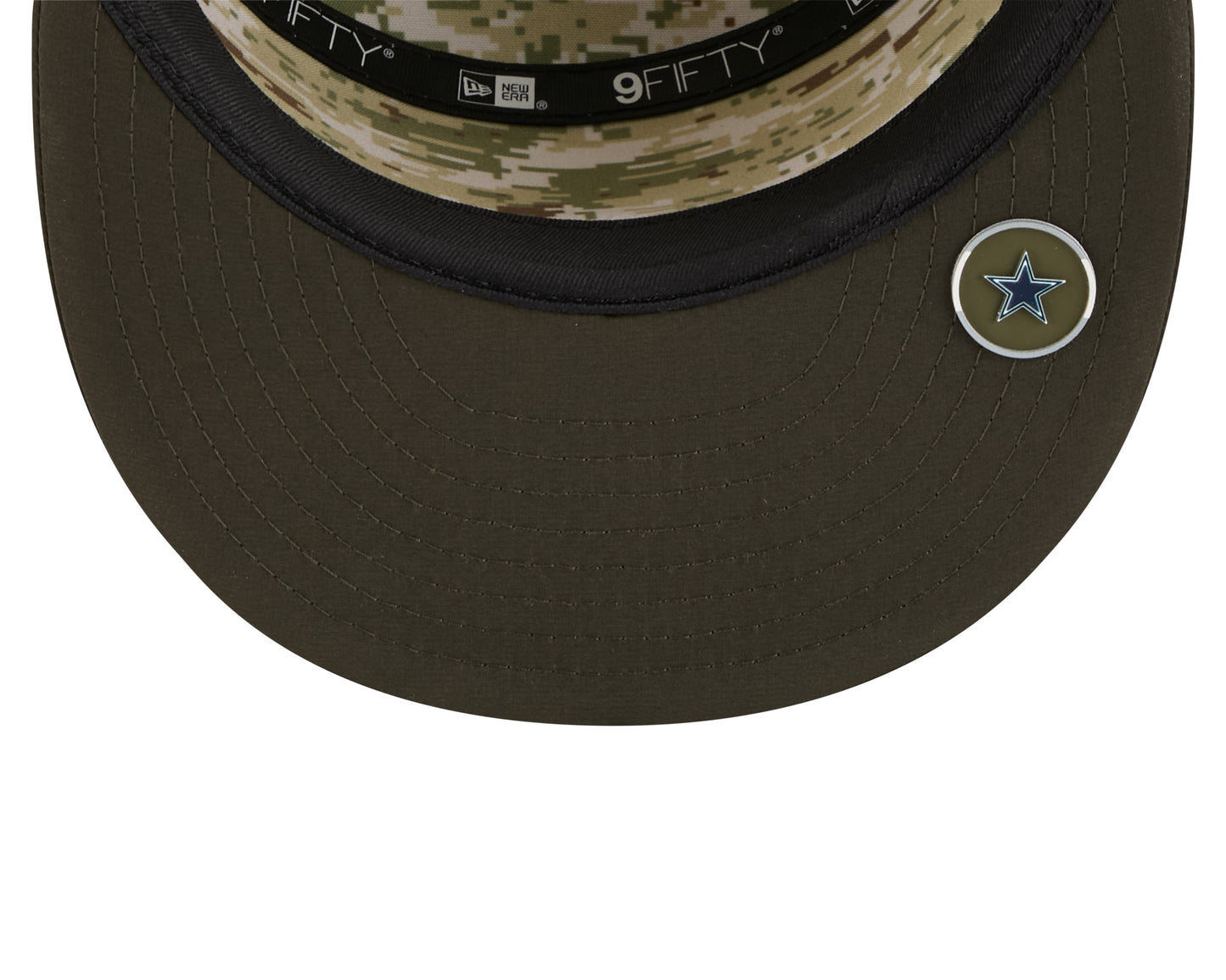 Dallas Cowboys New Era 2025 Salute To Service 9Fifty Adjustable Hat