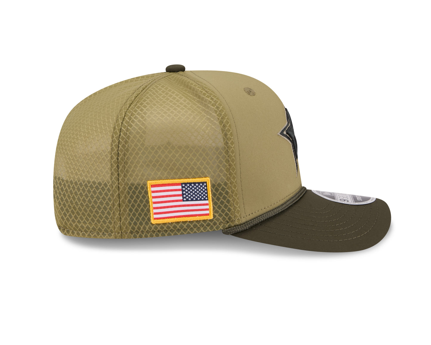 Dallas Cowboys New Era 2025 Salute To Service 9Seventy Adjustable Hat