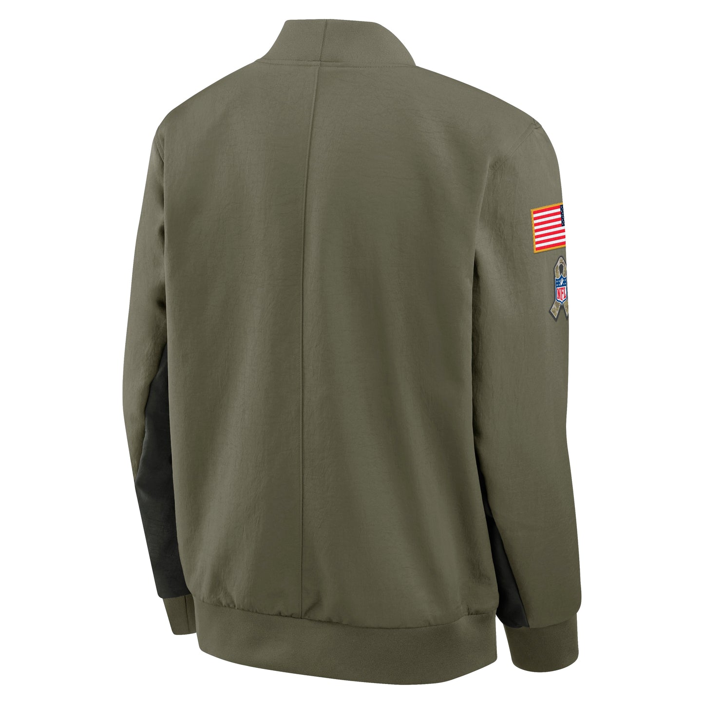 Dallas Cowboys 2025 Men's Salute to Service Bomber Jacket - Olive