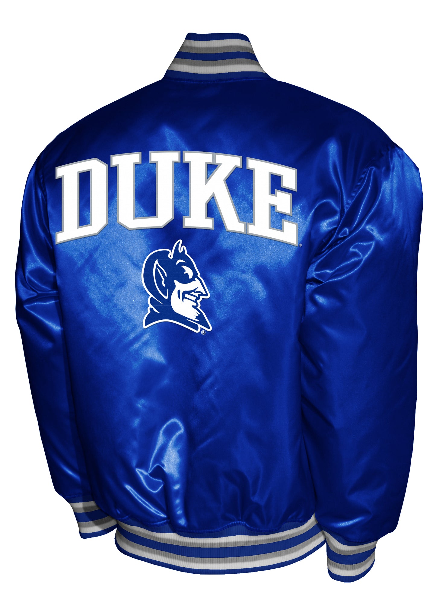 Duke Blue Devils Franchise Club Satin Full-Snap Jacket - Blue