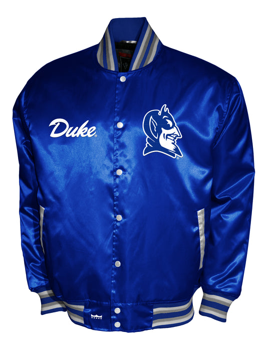 Duke Blue Devils Franchise Club Satin Full-Snap Jacket - Blue