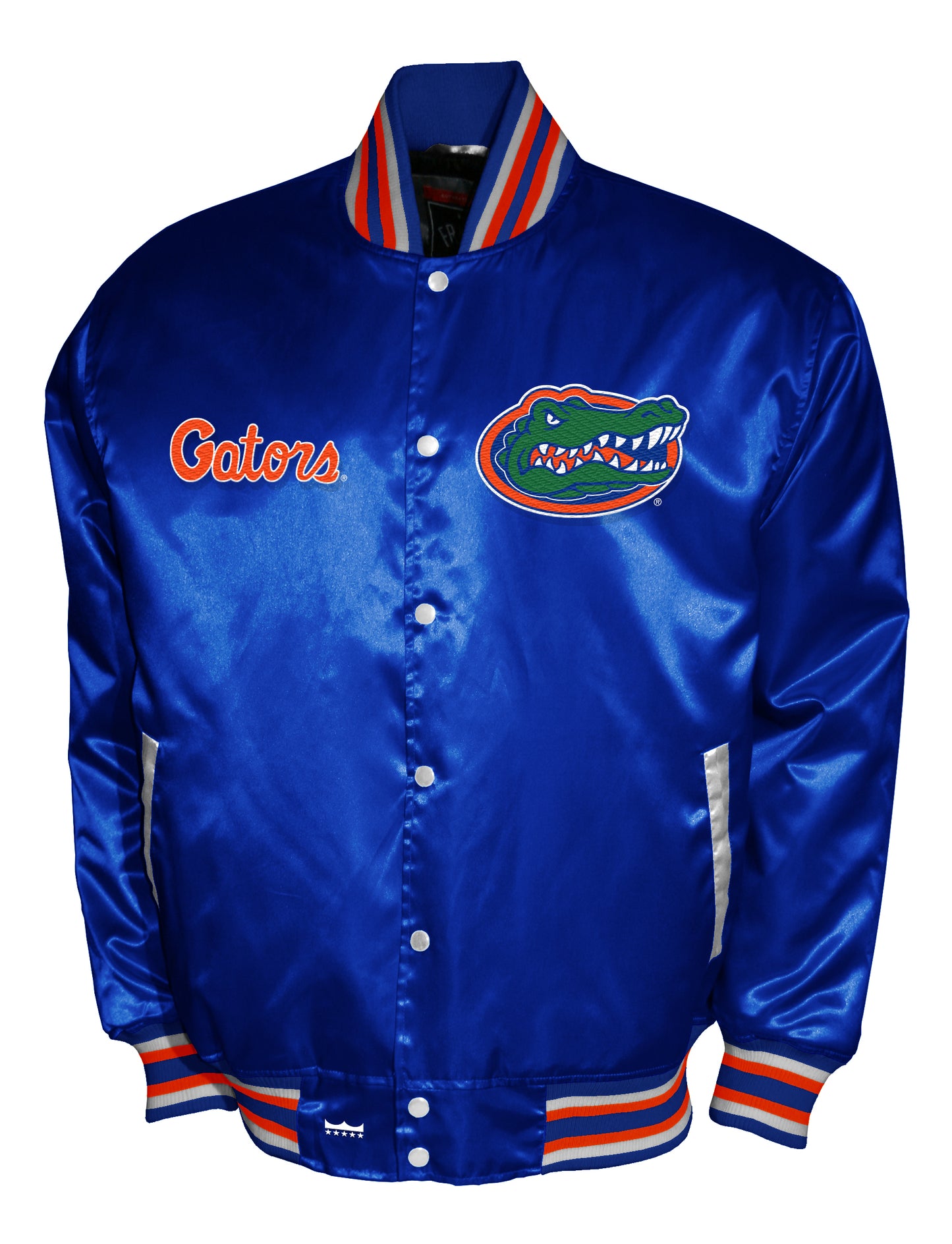Florida Gators Franchise Club Satin Full-Snap Jacket - Blue