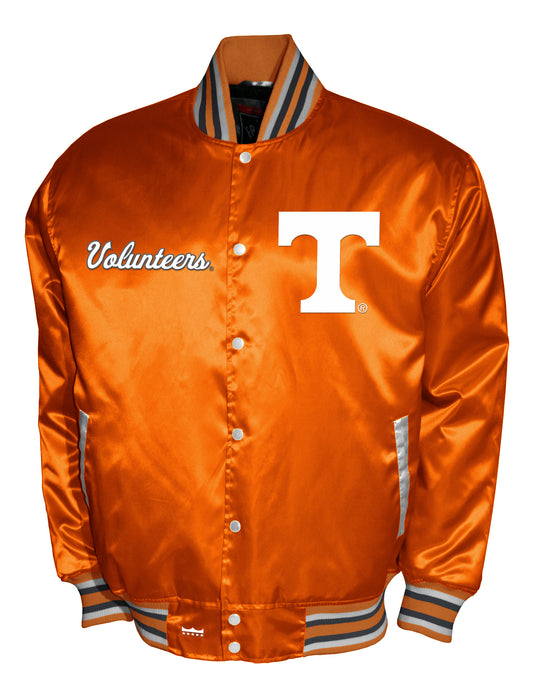 Tennessee Volunteers Franchise Club Satin Full-Snap Jacket - Orange