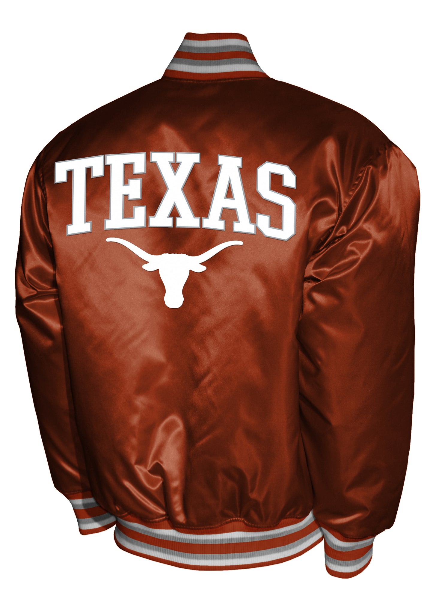 Texas Longhorns Franchise Club Satin Full-Snap Jacket - Orange