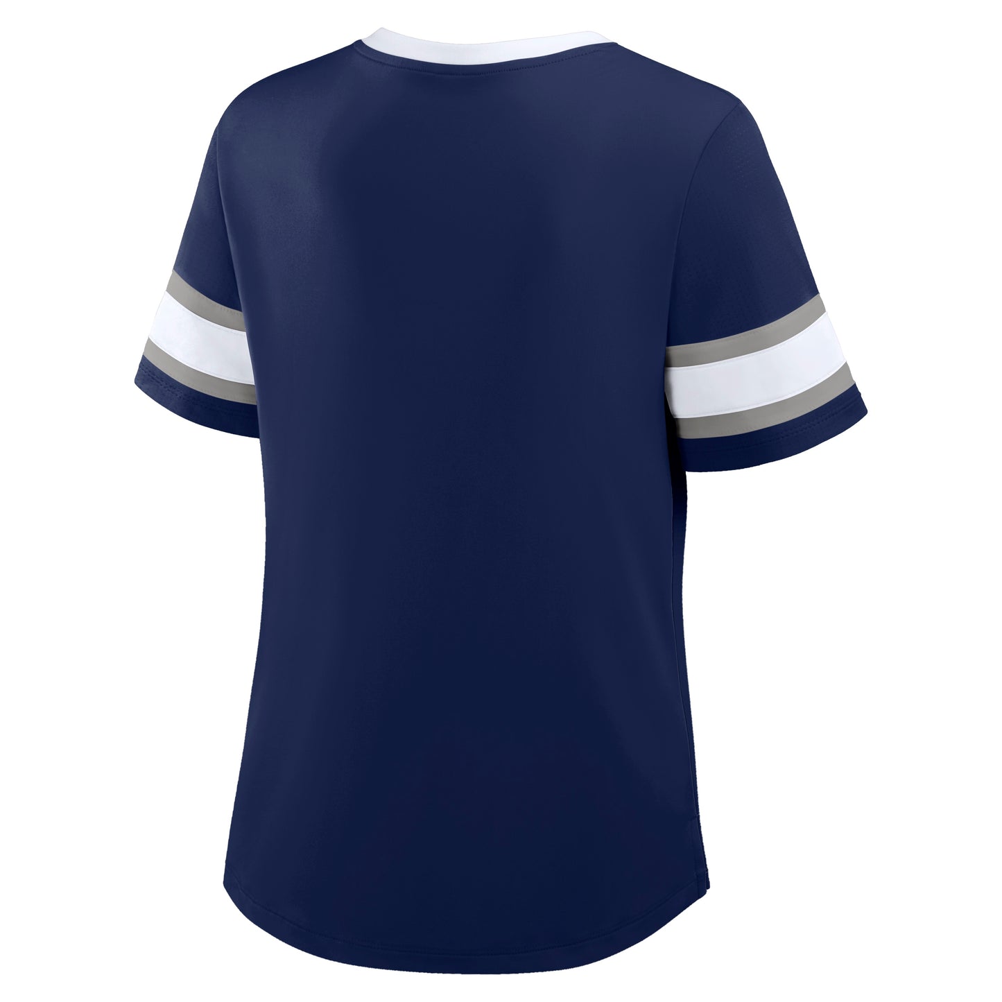 Dallas Cowboys Fanatics Bling Draw Lace Up Shirt - Blue