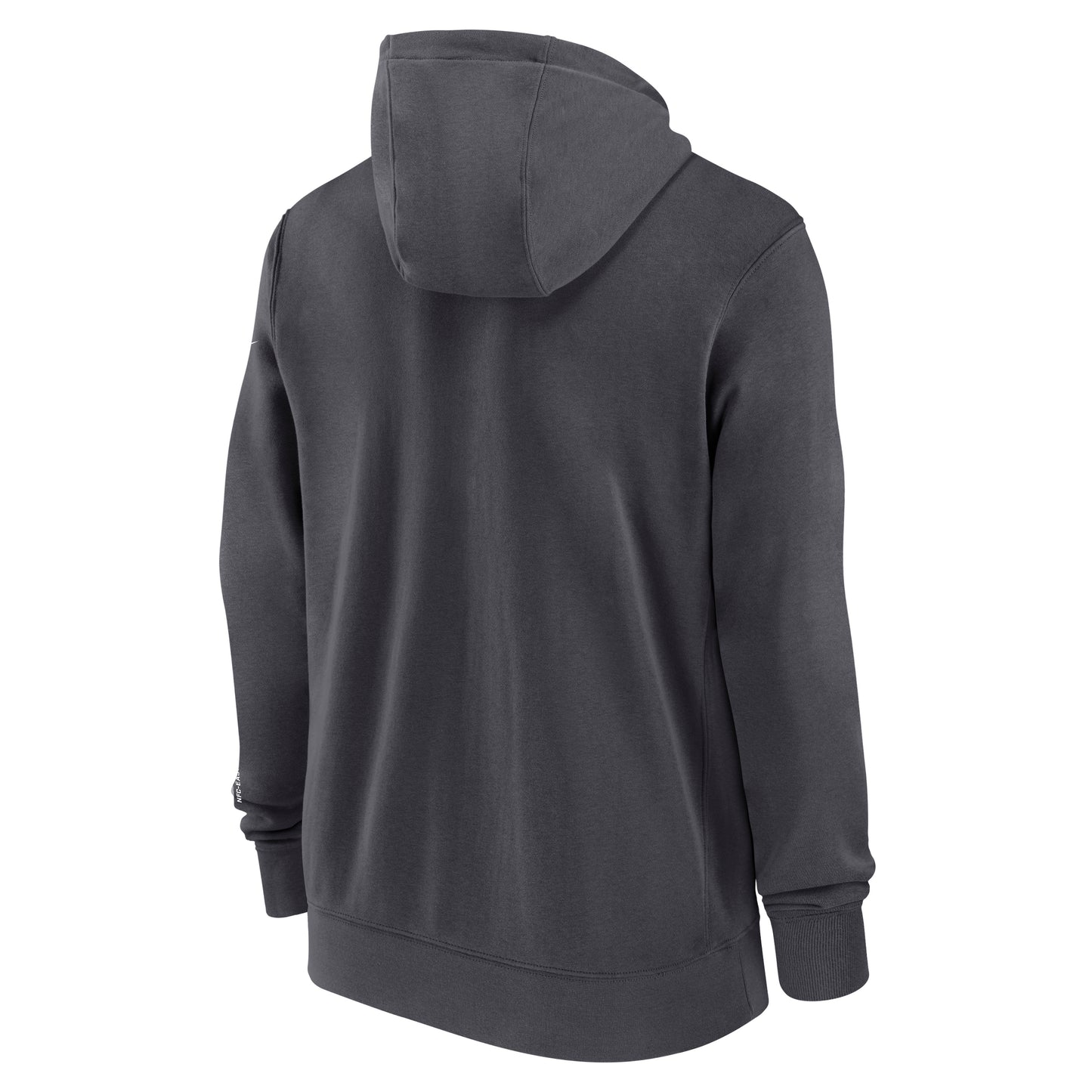 Dallas Cowboys Nike Sideline Club Full-Zip Hoodie - Gray