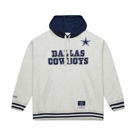 Dallas Cowboys Mitchell & Ness Off Season Retro Hoodie- White