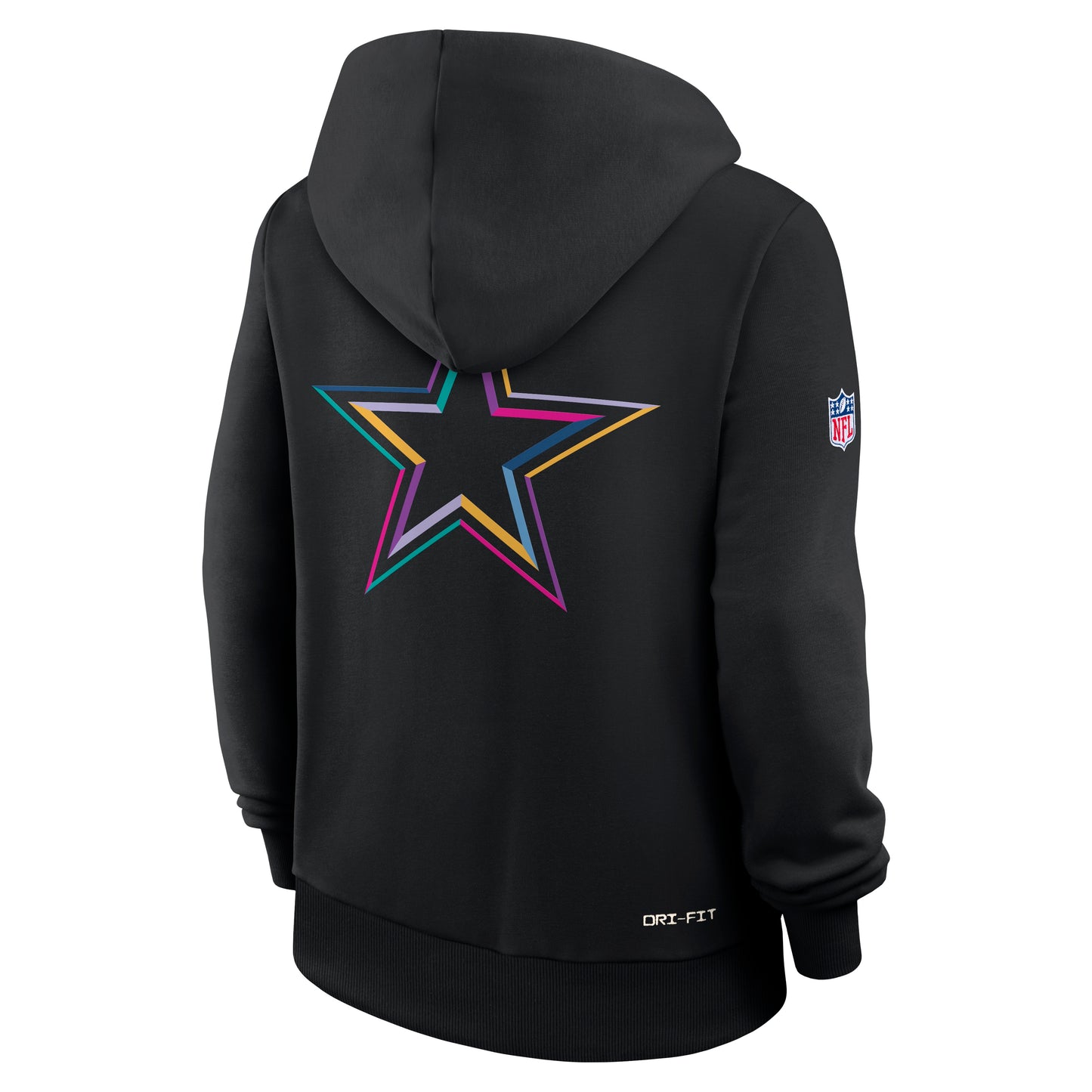 Dallas Cowboys Nike 2025 Crucial Catch Therma Performance Pullover Women's Hoodie