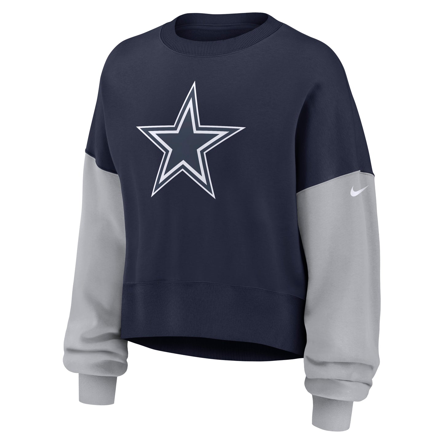 Dallas Cowboys Nike Oversized Pullover Women's Crew Sweatshirt