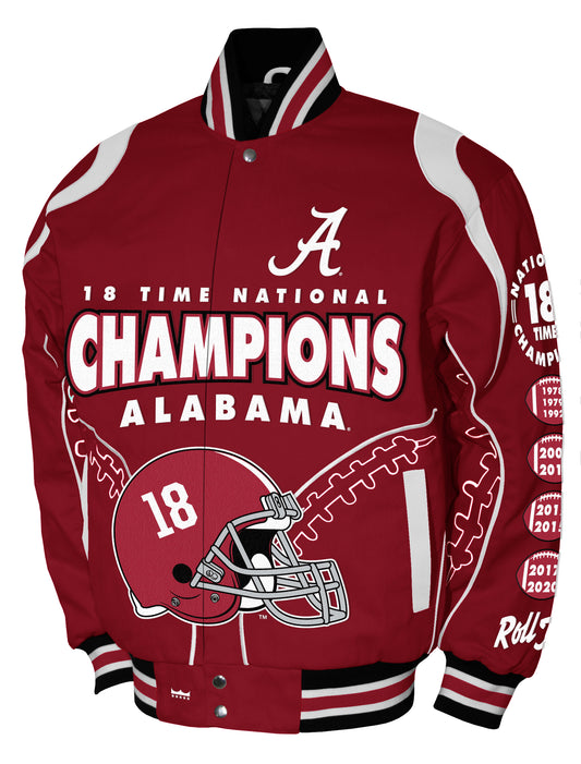 Alabama Crimson Tide Franchise Club Commemorative Twill Jacket
