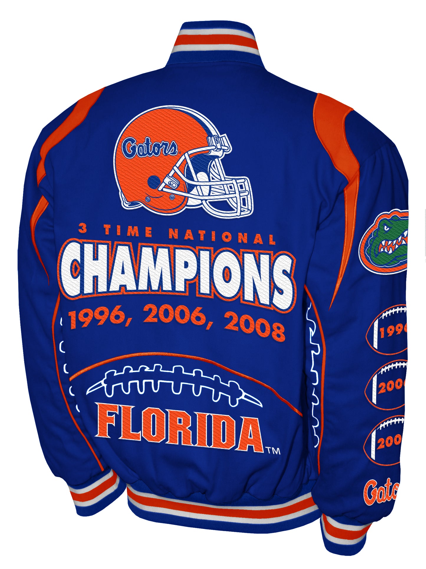 Florida Gators Franchise Club Commemorative Twill Jacket - Blue