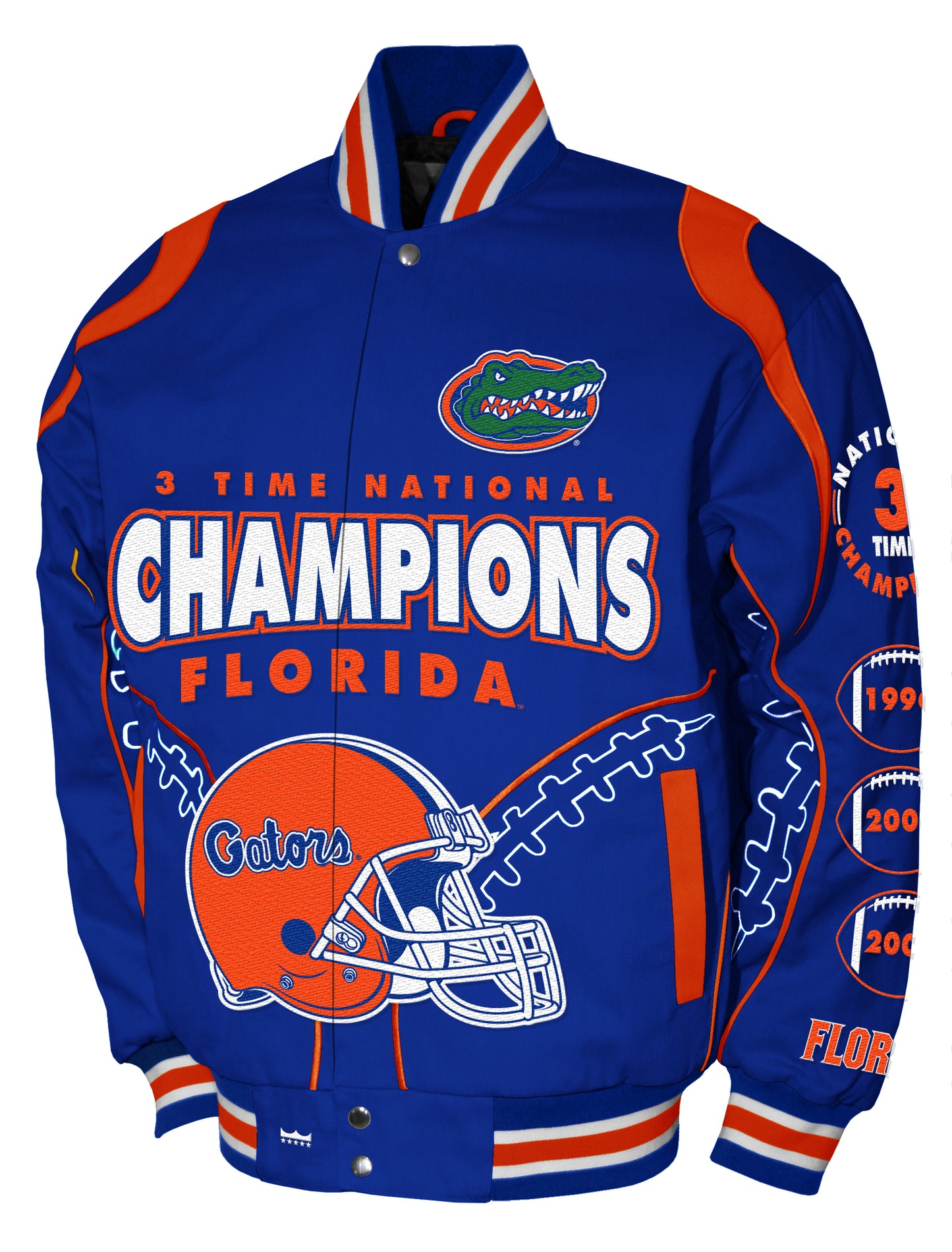 Florida Gators Franchise Club Commemorative Twill Jacket - Blue