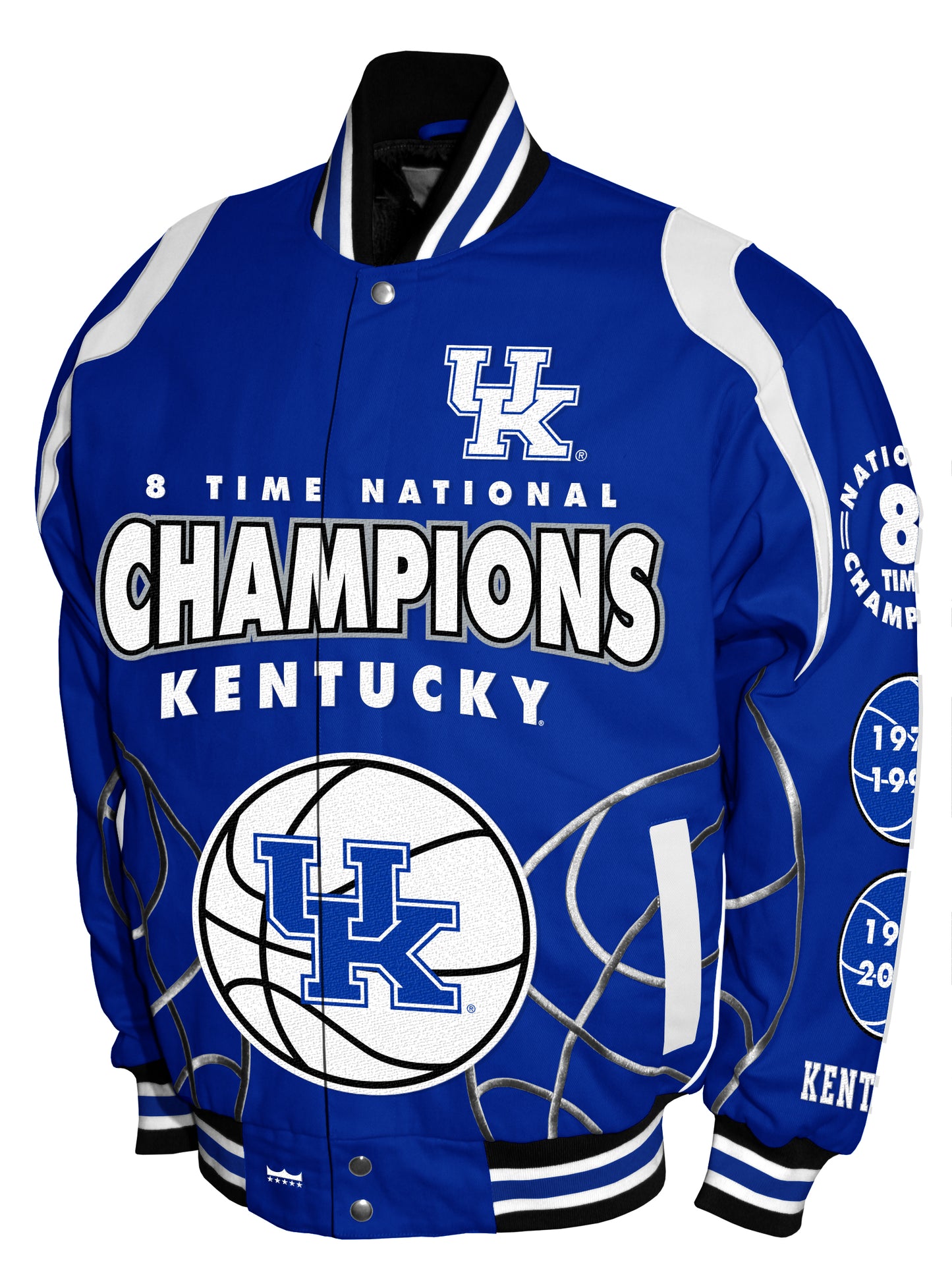 Kentucky Wildcats Franchise Club Commemorative Twill Jacket - Blue