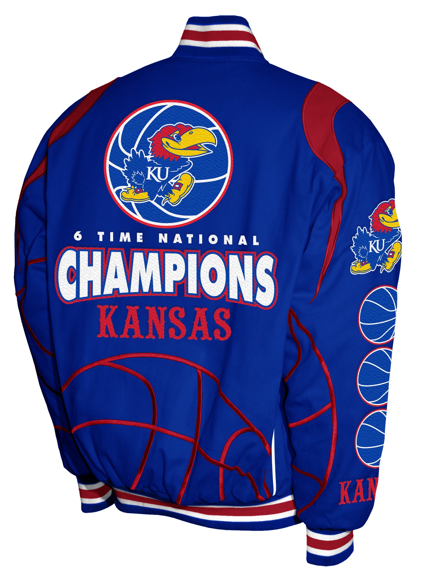 Kansas Jayhawks Franchise Club Commemorative Twill Jacket - Blue