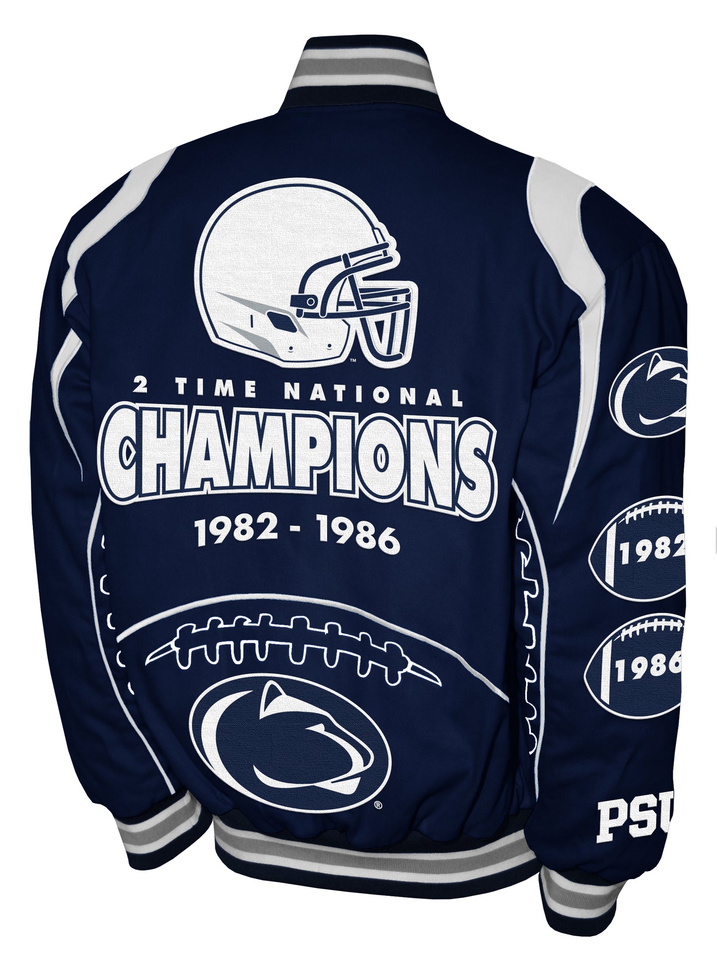 Penn State Nittany Lions Franchise Club Commemorative Twill Jacket - Navy