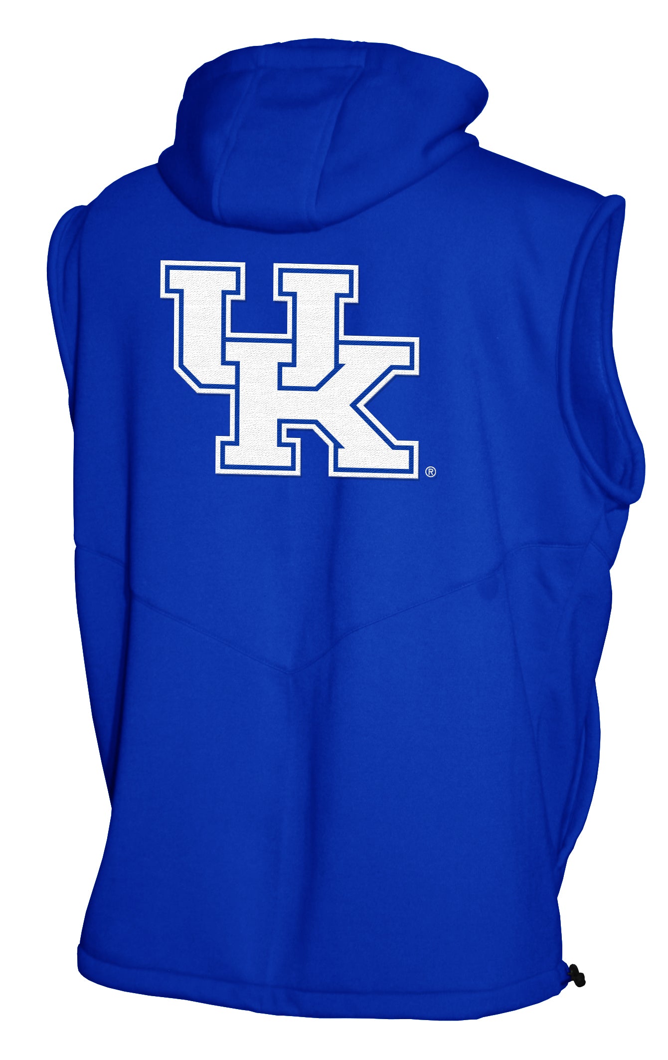 Kentucky Wildcats Franchise Club Gym Fleece Full-Zip Hoodie Vest - Blue