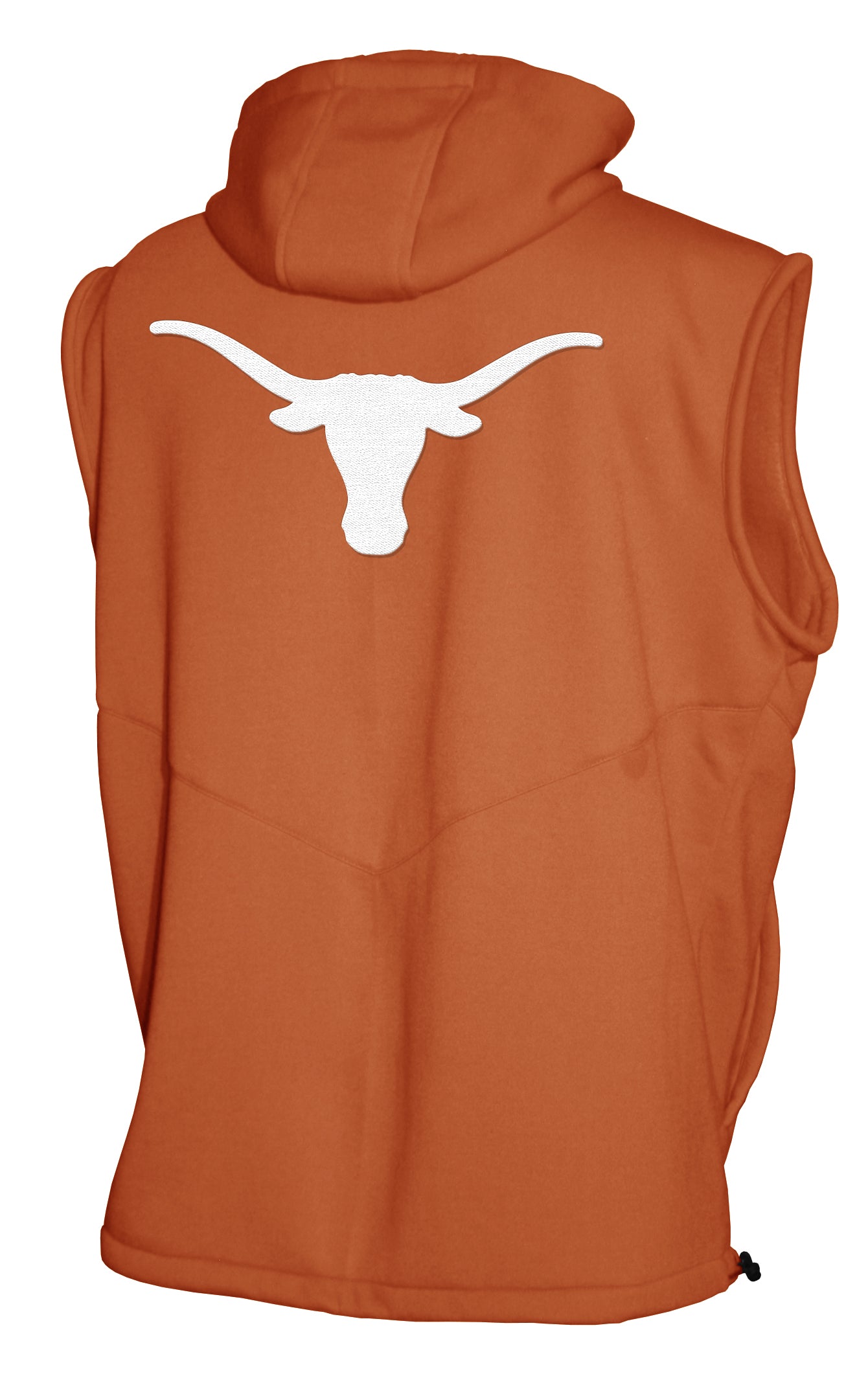 Texas Longhorns Franchise Club Gym Fleece Full-Zip Hoodie Vest - Orange