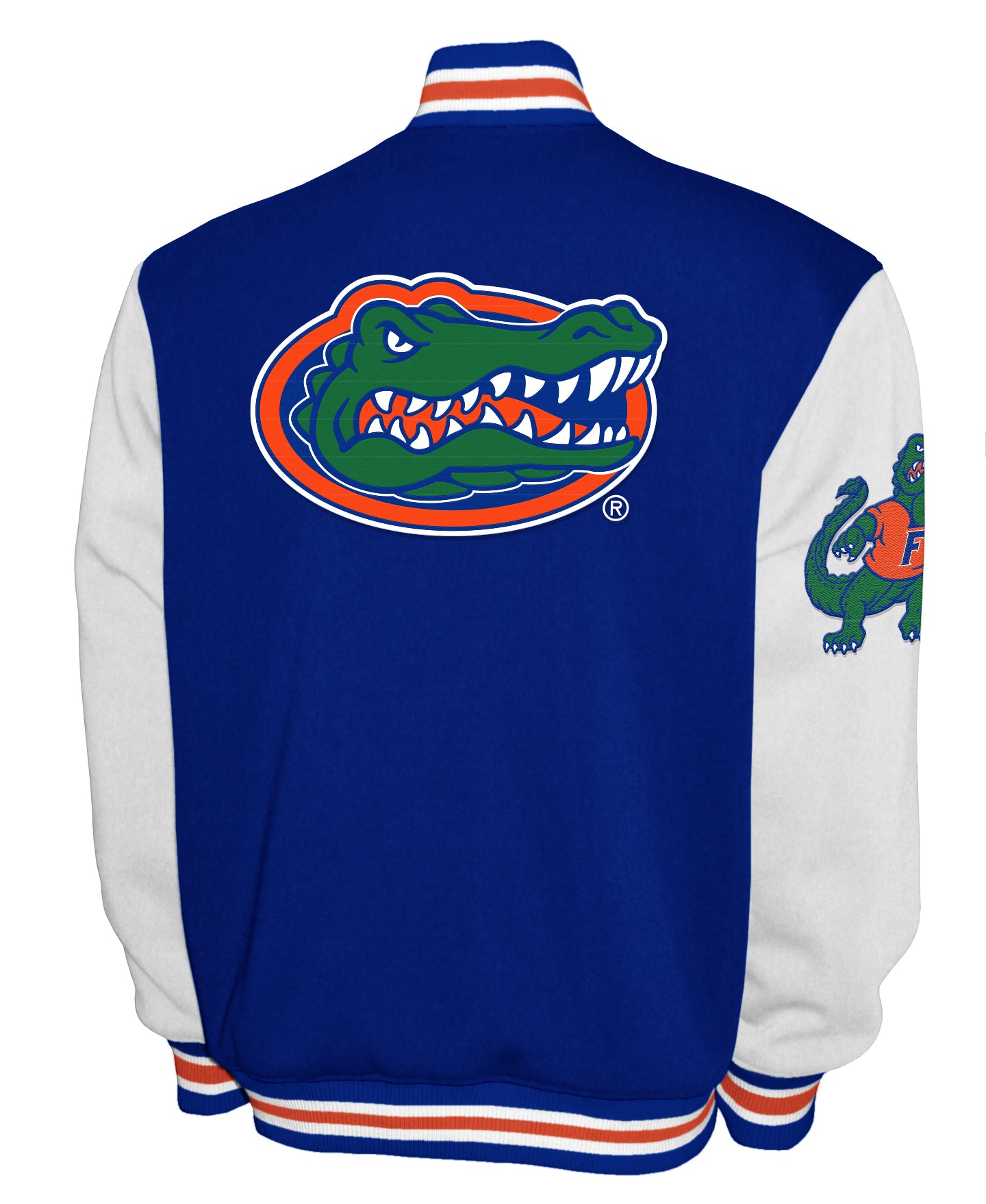 Florida Gators Franchise Club Fleece Varsity Full-Snap Jacket - Blue