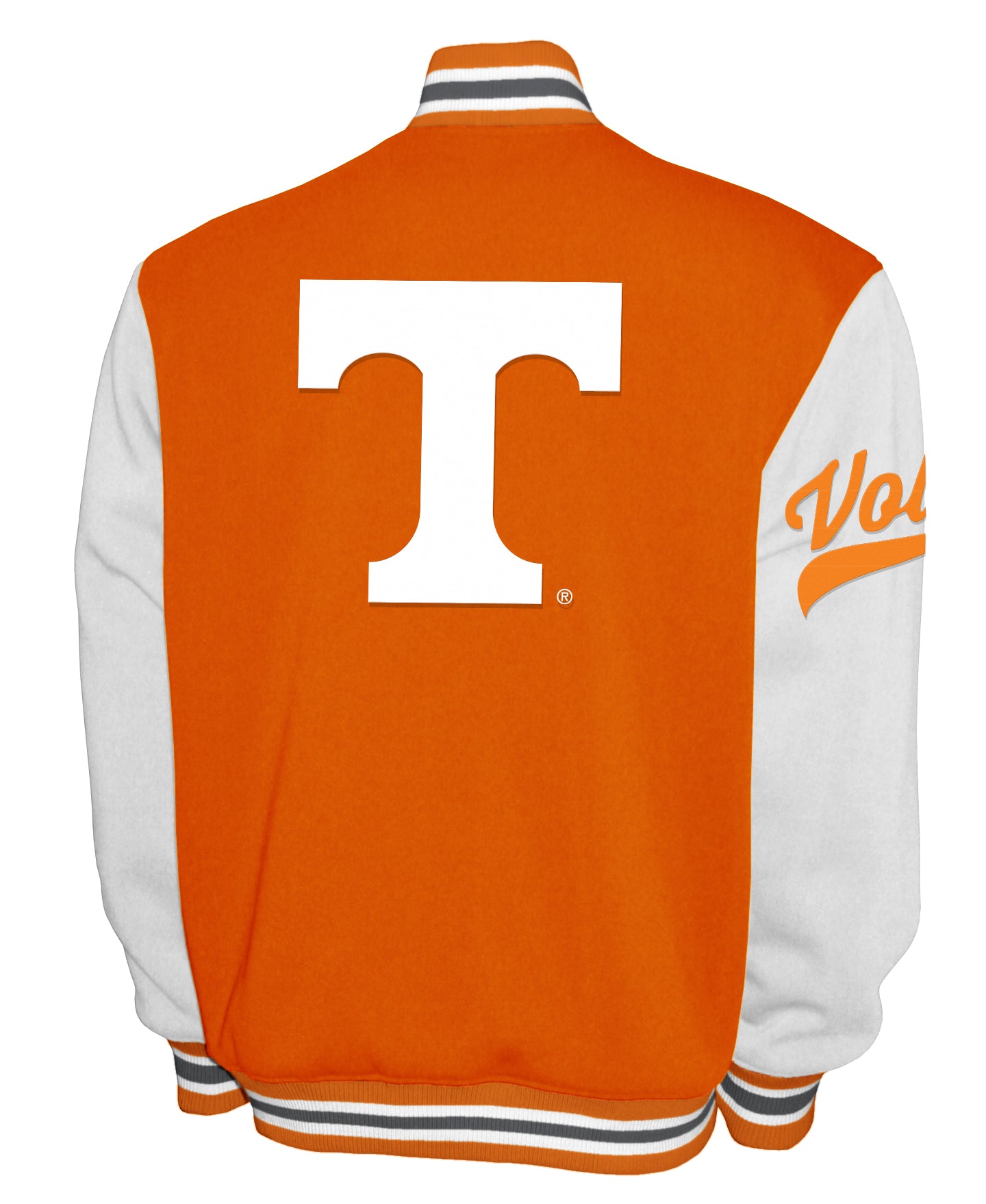 Tennessee Volunteers Franchise Club Fleece Varsity Full-Snap Jacket - Orange